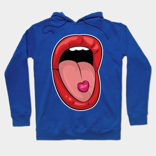 Red Lipstick Love Pill Hoodie